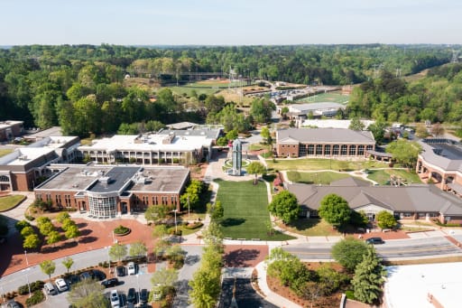 Greater Atlanta Christian School in Norcross, Georgia, where Kidcreate Studio offers kids art classes and creative enrichment programs in a vibrant school campus setting.